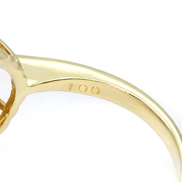 K18YG ダイヤモンド リング 12号 D1.00ct イエローゴールド 指輪