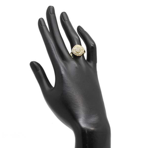 K18YG ダイヤモンド リング 12号 D1.00ct イエローゴールド 指輪