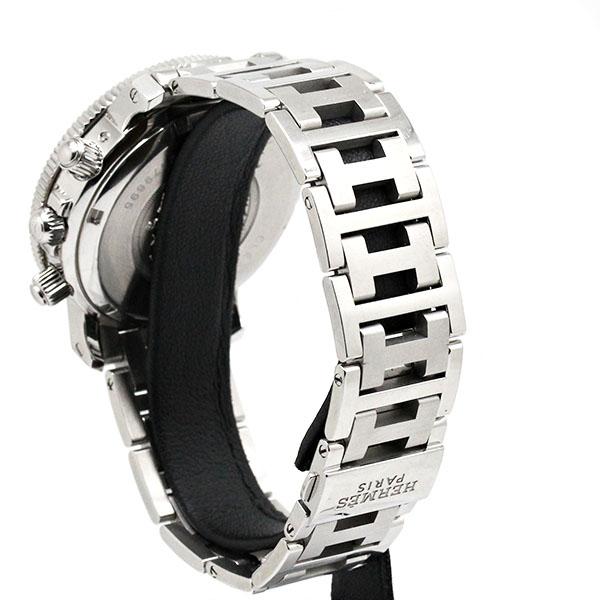 エルメス クリッパー CL2.315 クロノ ラバー ブラック レディース 時計