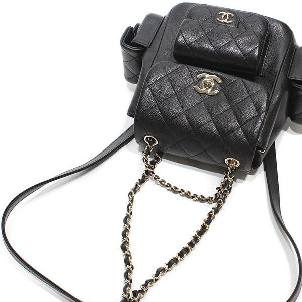 マトラッセ 未使用 シャネル CHANEL ミニ スモール バックパック