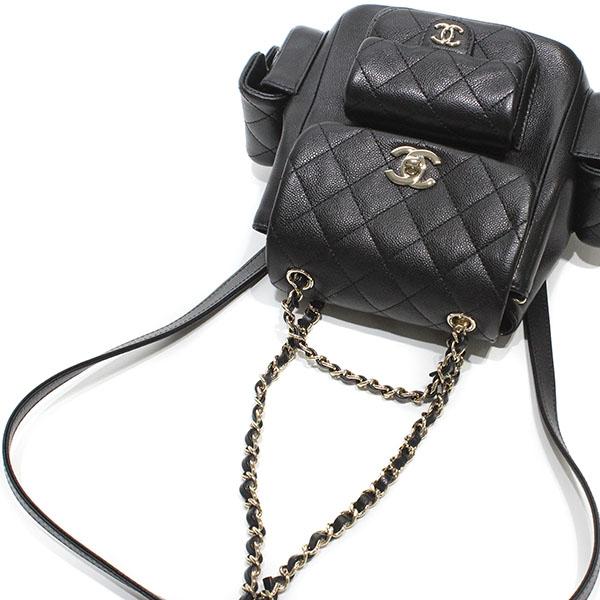 マトラッセ 未使用 シャネル CHANEL ミニ スモール バックパック