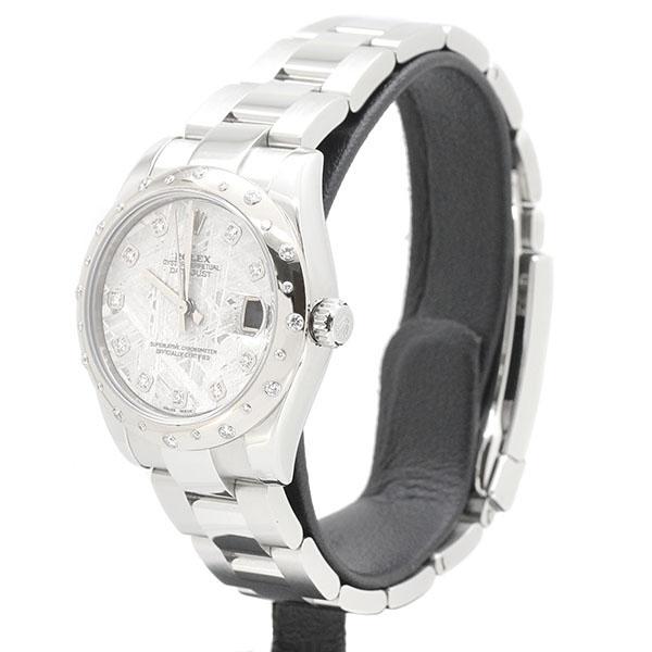 ロレックス ROLEX デイトジャスト 178344G 10Pダイヤ メテオライト文字