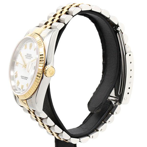 デイトジャスト ロレックス ROLEX 16233 ホワイトローマ文字盤 T番