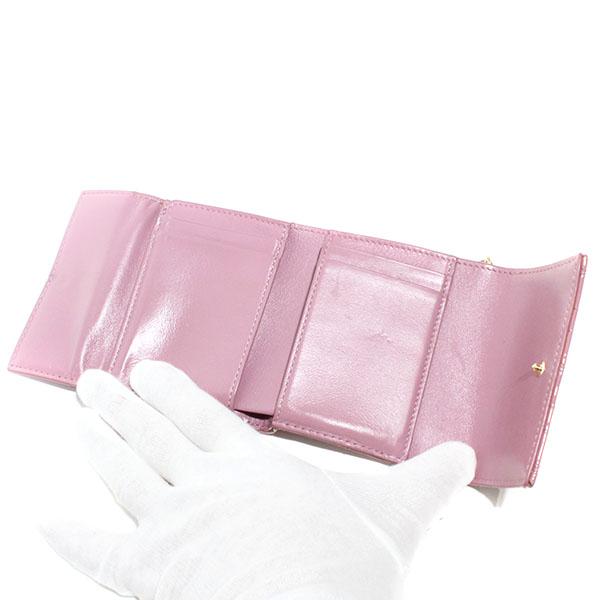 ディオール Dior LADY DIOR ロータスウォレット 三つ折り財布 ディオール Dior LADY DIOR ロータスウォレット 三つ折り財布