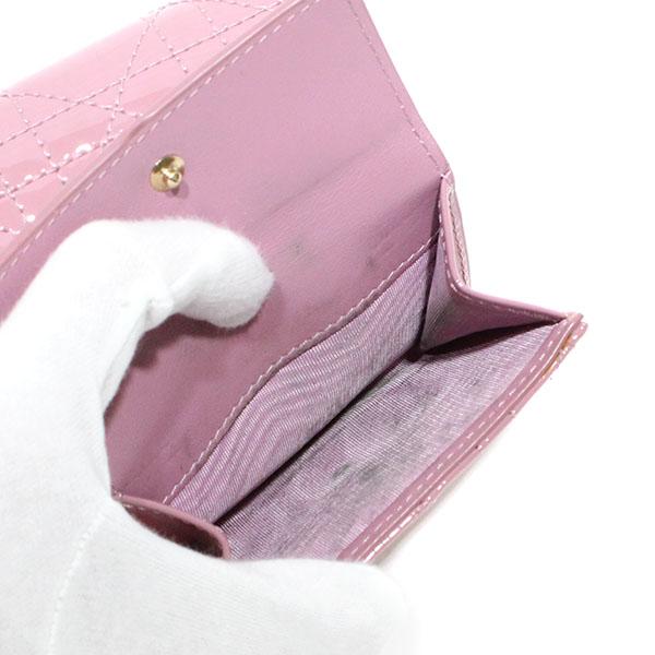 ディオール Dior LADY DIOR ロータスウォレット 三つ折り財布 ディオール Dior LADY DIOR ロータスウォレット 三つ折り財布