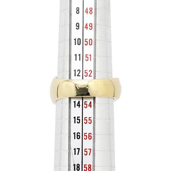 K18YG/K18WG サファイア ダイヤモンド リング 13号 S1.45ct D1.27ct