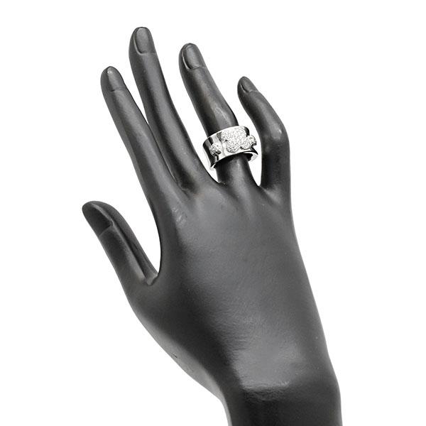 ミキモト ペルリータ MIKIMOTO PERLITA K18WG クローバーモチーフ 