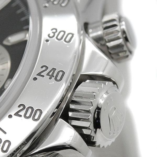 ロレックス ROLEX デイトナ 116520 ブラック文字盤 F番 SS メンズ腕時計 自動巻き DAYTONA 40ｍｍ ブランド｜marutaki｜07