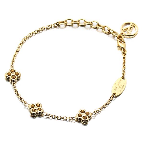 ルイヴィトン LOUIS VUITTON フラワーフル ブレスレット M68127 GP 