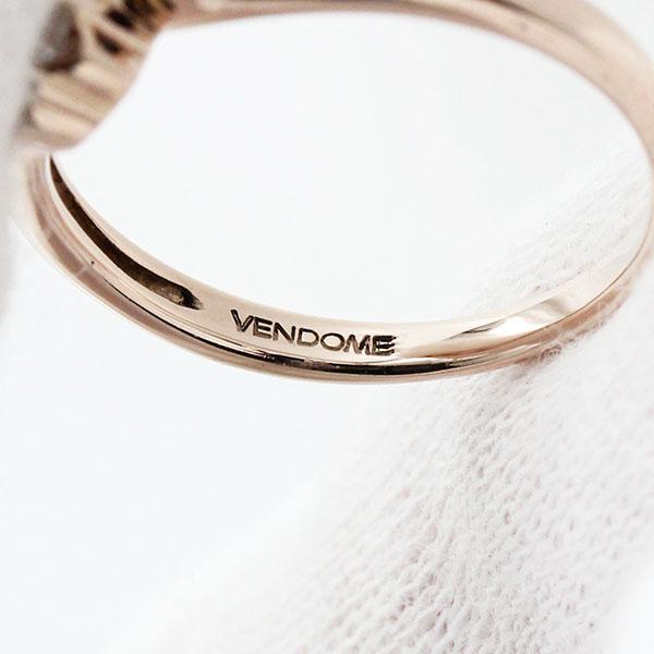 ヴァンドーム K18PG ダイヤモンドリング 10〜11号 ピンクゴールド