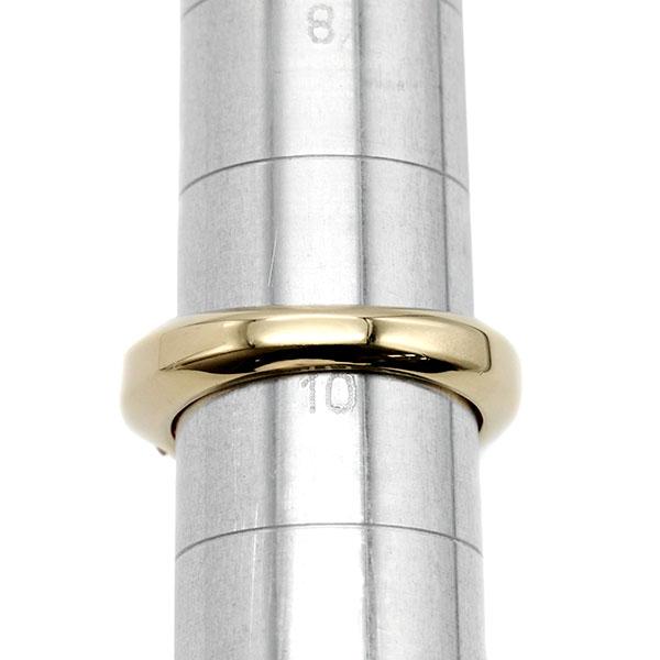 K18YG ルビー ダイヤモンド リング 10号 R0.88ct D0.23ct イエロー