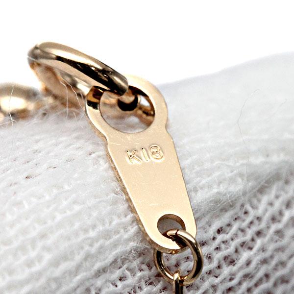 K18WG/K18PG フラワーモチーフ ピンクサファイア ダイヤモンド  