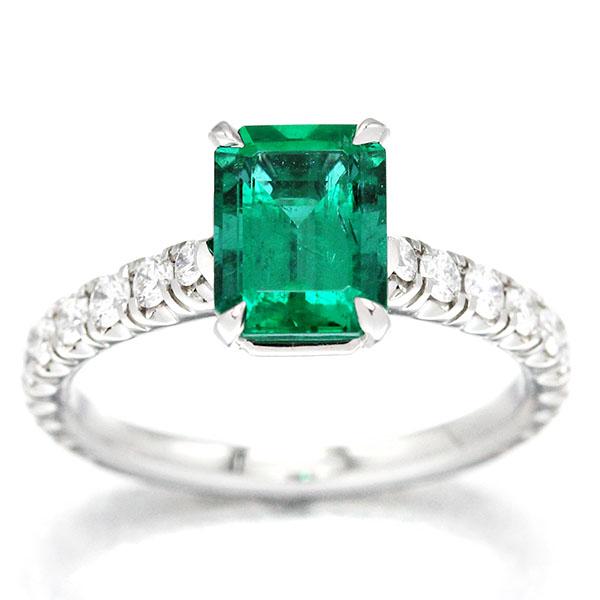 SOLITAIRE 1895 カルティエ Cartier ソリテール プラチナ エメラルド