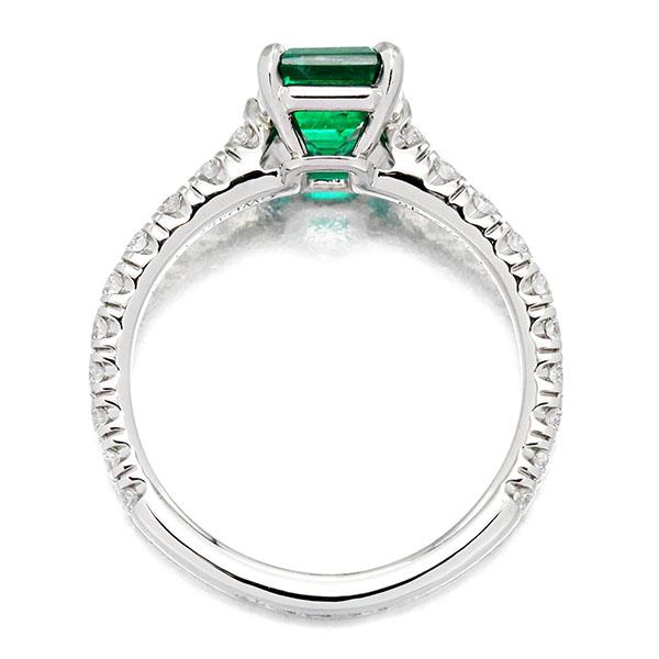 SOLITAIRE 1895 カルティエ Cartier ソリテール プラチナ エメラルド