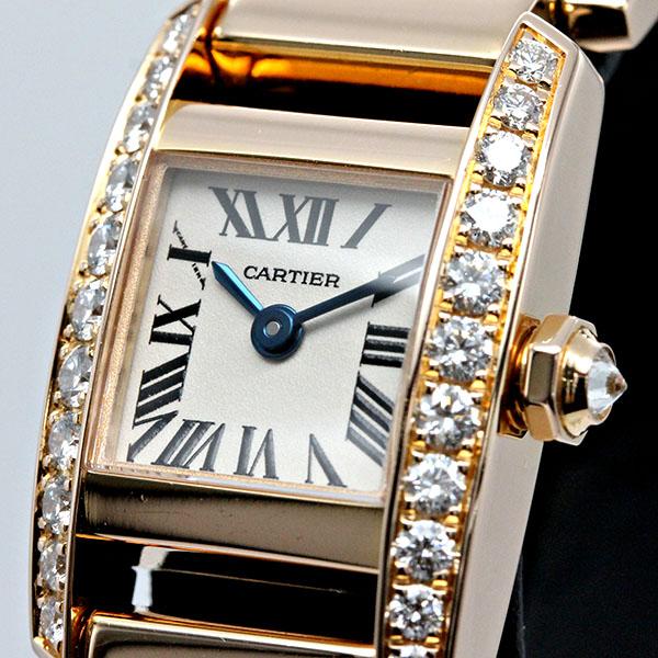 Cartier（カルティエ） タンキッシムSM WE70058H ダイヤ K18PG 