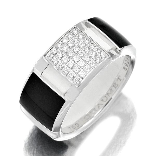 ショーメ CHAUMET クラスワン K18WG ダイヤモンド リング 17号 