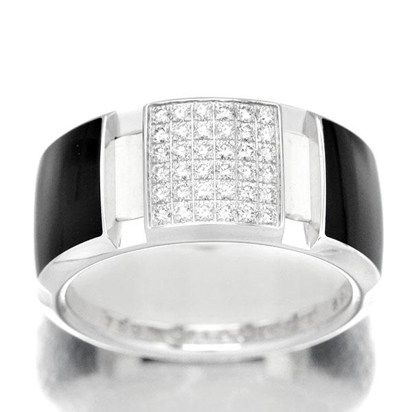 ショーメ CHAUMET クラスワン K18WG ダイヤモンド リング 17号 