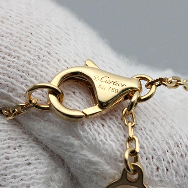 Cartier（カルティエ） ハートモチーフ K18YG ルビー ダイヤモンド