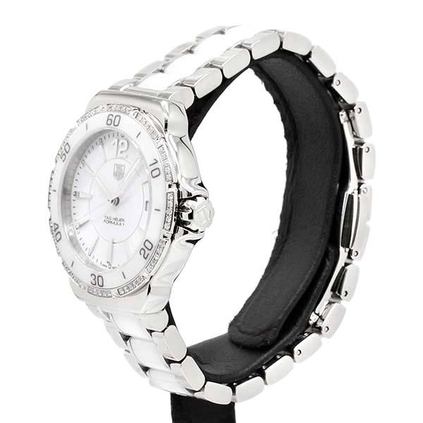 TAG HEUER フォーミュラ1 ダイヤベゼル　WAH 1213 レディース白 TAG Heuer - TAG HEUER フォーミュラ1 ダイヤベゼル WAH 1213