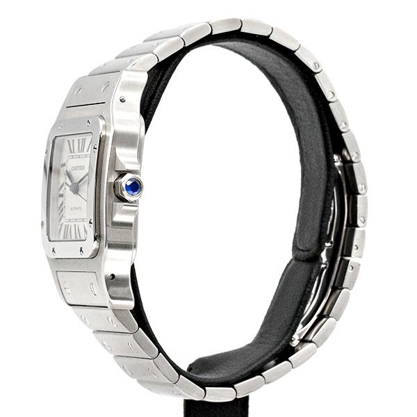 Cartier ステンレススチール 時計 Cartier Santos Stainless Steel W20098D6 | Stock 44184 | SwissWatchExpo