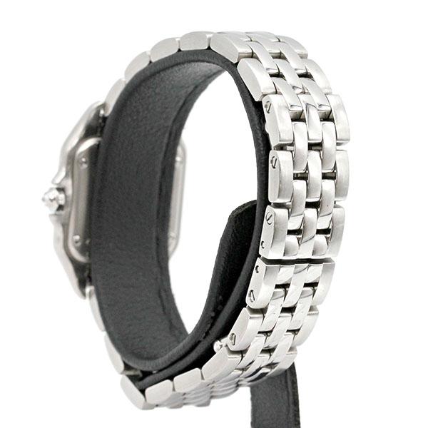 カルティエ Cartier パンテールSM ダイヤベゼル シルバー文字盤 SS