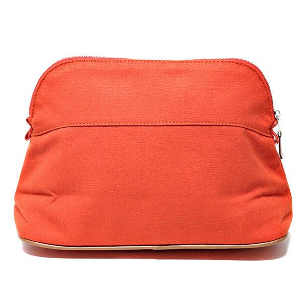 エルメス HERMES ボリードポーチ MM オランジュ・フー オレンジ