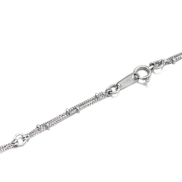 クイーンジュエリー Queen Jewelry K18WG オニキス ダイヤモンド