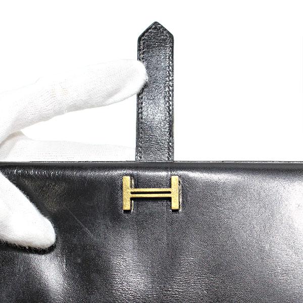 Bearn エルメス HERMES ベアン クラシック □F刻印 二つ折り長財布