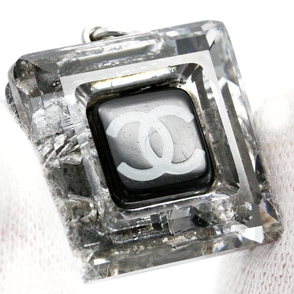 CHANEL シャネルスクエアミラーネックレス