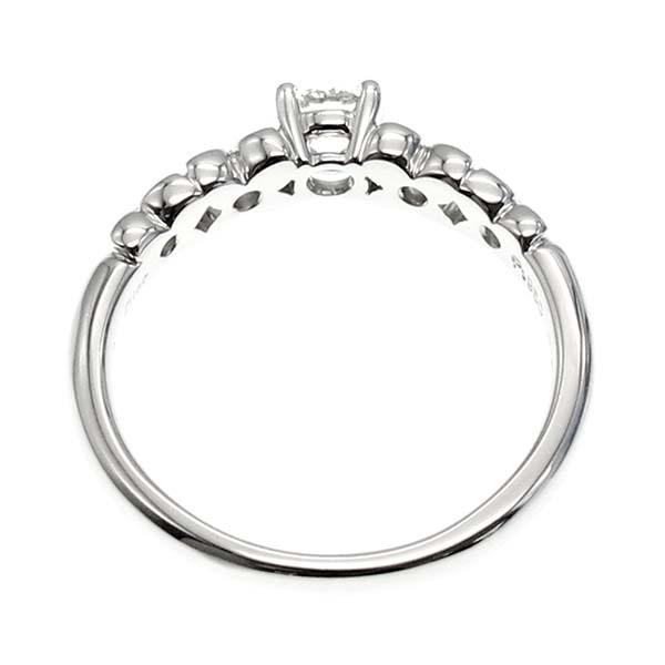 ディオール Dior プラチナ ダイヤモンド リング 8.5号 D0.253ct Pt950