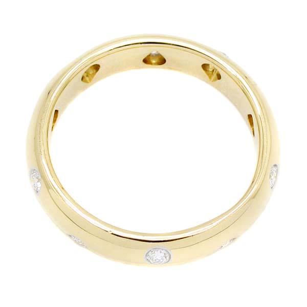 TIFFANY&Co.（ティファニー） プラチナ K18YG ドッツ 10Pダイヤ リング