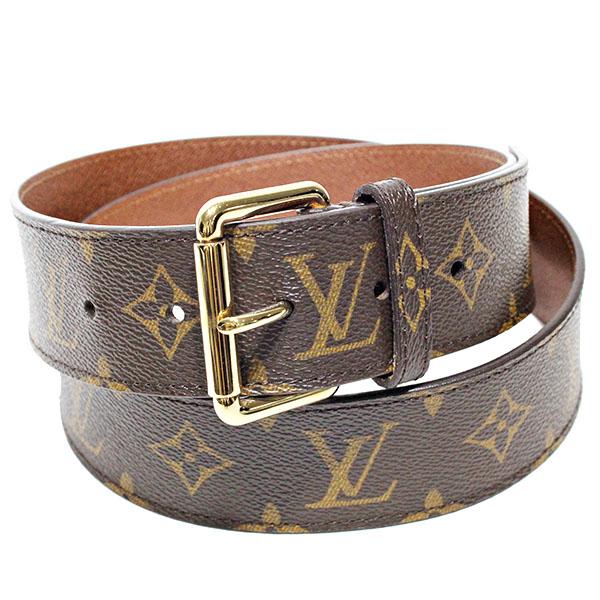 ルイヴィトンモノグラムベルトサンチュールポシェットデュオ-希少