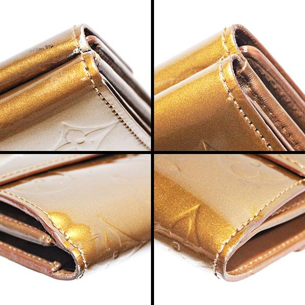 ルイヴィトン LOUIS VUITTON モノグラム・ヴェルニ ポルトモネ・ビエ