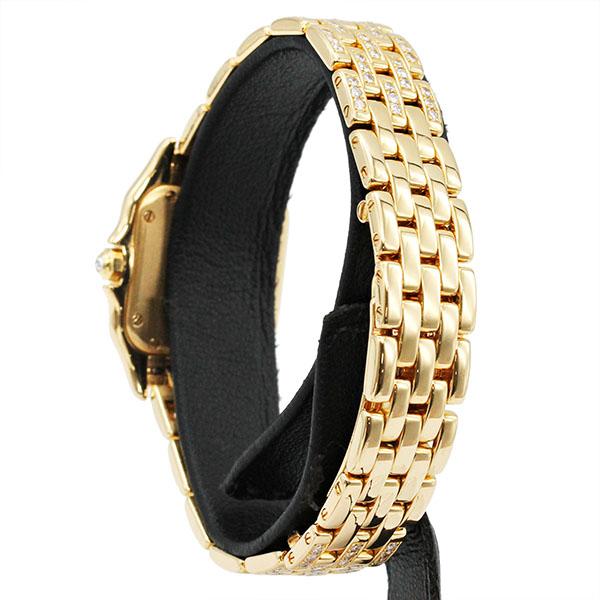 豪華 カルティエ Cartier パンテールSM K18YG レディース腕時計