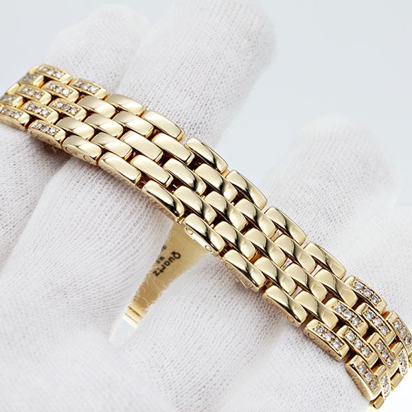 豪華 カルティエ Cartier パンテールSM K18YG レディース腕時計