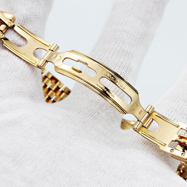 豪華 カルティエ Cartier パンテールSM K18YG レディース腕時計