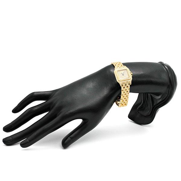 豪華 カルティエ Cartier パンテールSM K18YG レディース腕時計