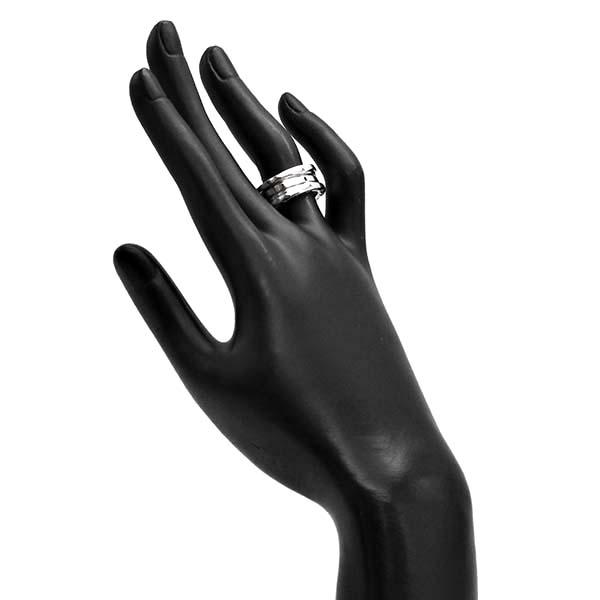 ビー・ゼロワン ブルガリ BVLGARI B-zero1 K18WG リング #53 ホワイト
