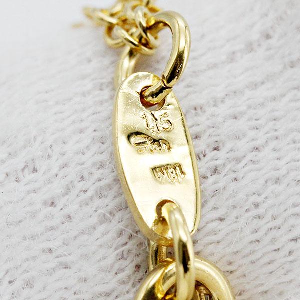 K18YG ハート ダイヤモンド ネックレス 5.94CT（K18YG/ Pt900 マーキス  