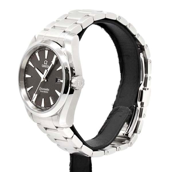 アクアテラ 150M オメガ OMEGA シーマスター グレー文字盤 SS メンズ