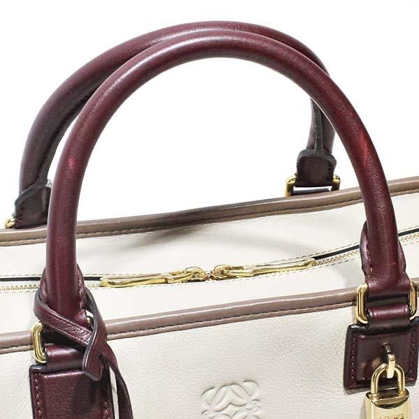 ロエベ LOEWE アマソナ36 ハンドバッグ ミニボストンバッグ レザー 革 