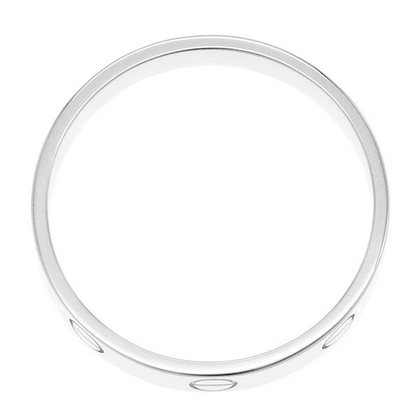 LOVE（Cartier） カルティエ Cartier K18WG ミニラブリング ラブ 
