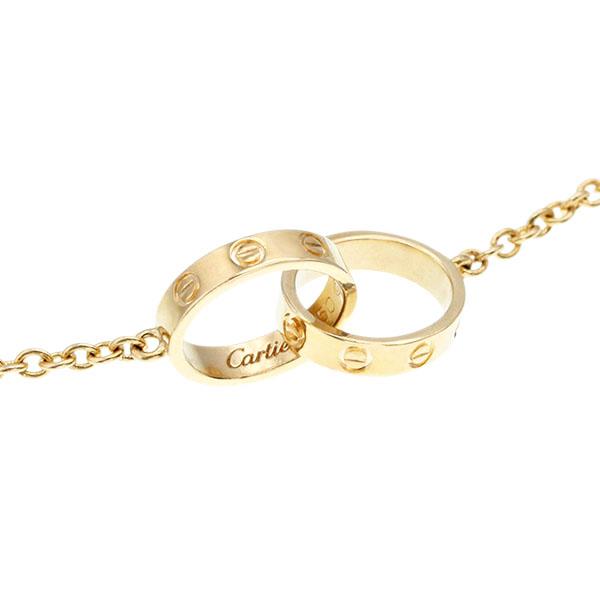 【超美品】Cartier カルティエ K18YG ベビーラブブレス LOVE（Cartier） カルティエ Cartier ベビーラブ ブレスレット K18YG