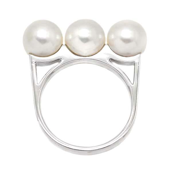 balance(TASAKI) タサキ TASAKI K18WG バランス エラ パール リング 14