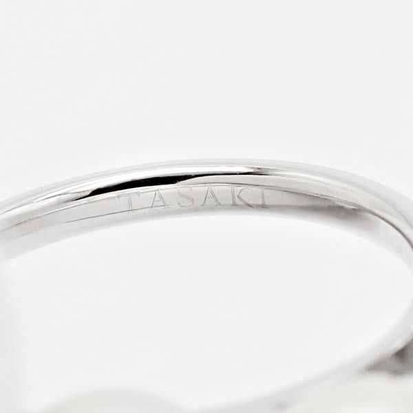 TASAKI真珠　パールリング TASAKI（タサキ） 田崎真珠 Pt900 8mmパール ダイヤ リング : 株式会社