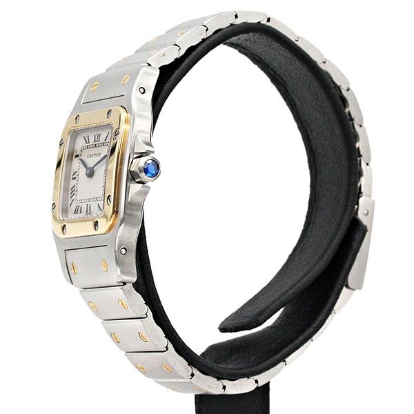 Cartier（カルティエ） サントス ガルべ SM W20012C4 SS/YG シルバー 