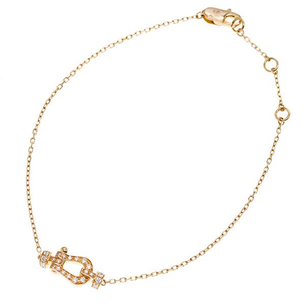 Fred（フレッド） フォース10 ブレスレット スモール ダイヤ K18PG 