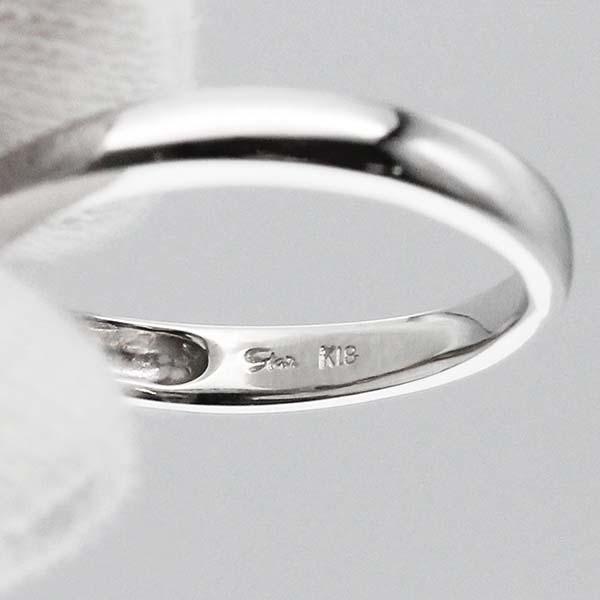 STAR JEWELRY（スタージュエリー） ハートモチーフ K18WG ダイヤモンド