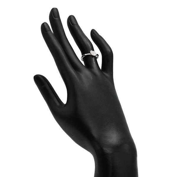 STAR JEWELRY（スタージュエリー） ハートモチーフ K18WG ダイヤモンド