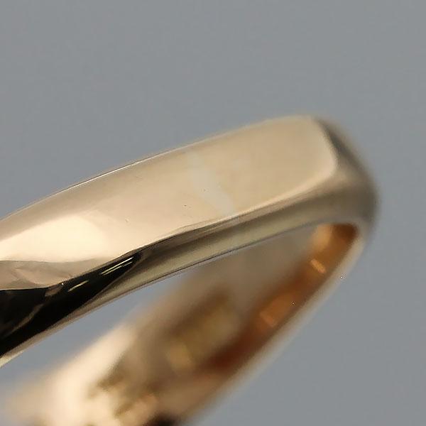 GUCCI（グッチ） スクエア リング 12号 K18PG ピンクゴールド750 5.0g